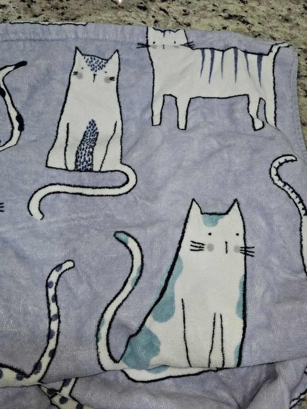 Artisan NY Home - Cartoon Cats Themed Novelty Bathroom Towel Set EUC